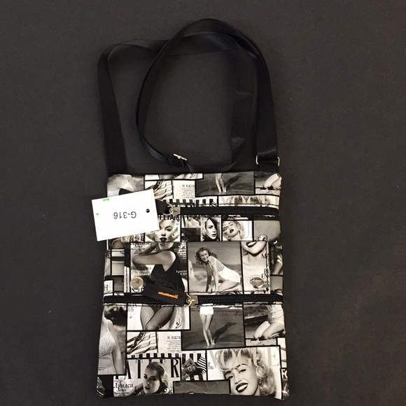 Handbags - NWT Crossbody Purse Magazine Cover Design Women’s